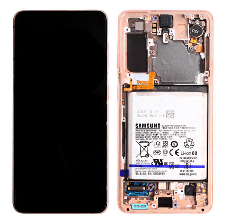 Galaxy S21 Phantom Violet OLED (including Battery) Touchscreen - SM-G991B / GH82-24716B / GH82-24718B
