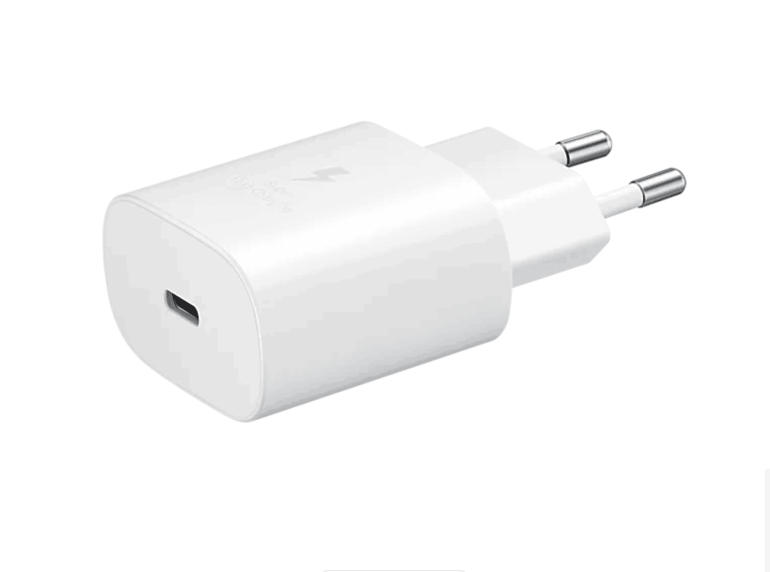 Samsung Charger, Super Fast Charging (25W) - White