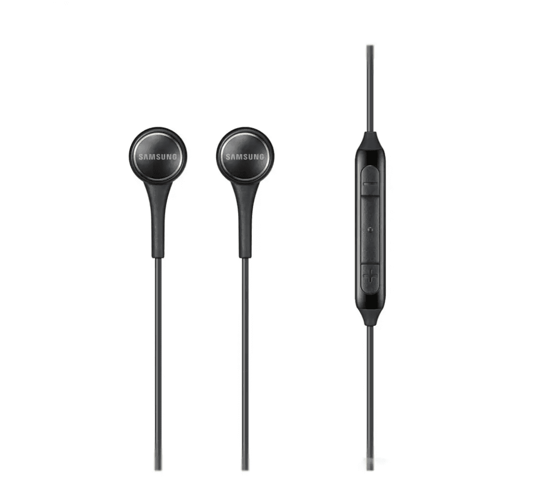 Samsung - Stereo In-Ear-Fit Headset 3.5mm AUX - Black