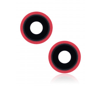 Back Camera Lens with Bracket for iPhone 13 / 13 Mini (Red)