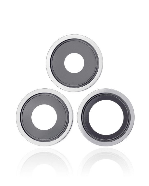 Back Camera Lens with Bracket for iPhone 13 Pro / 13 Pro Max (Silver)