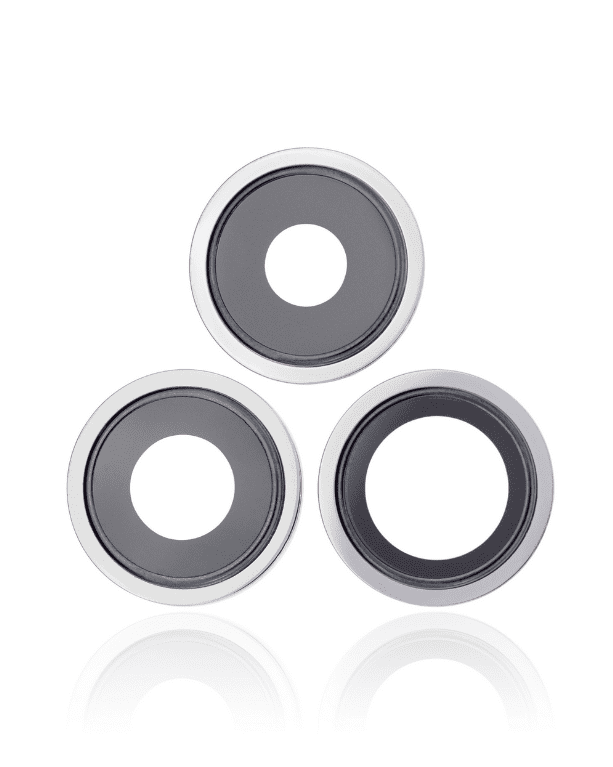 Back Camera Lens with Bracket for iPhone 13 Pro Max (Silver)