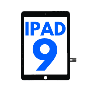 Digitizer For iPad 9 (10.2" / 2021) (Pulled) (Black)