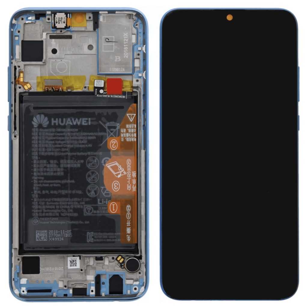 LCD Touchscreen – Sky Blue, Honor 10 Lite – 02352GWN (Service Pack)