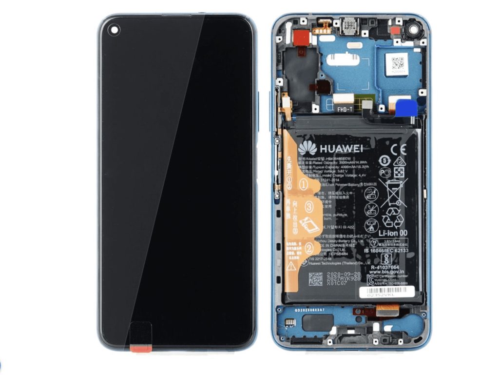 LCD Touchscreen – Blue, Huawei Honor 20 Pro- 02352VKL (Refurbished)