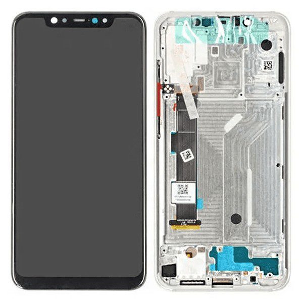 LCD Touchscreen – Silver, Xiaomi Mi 8 / 560310002033 (Refurbished)