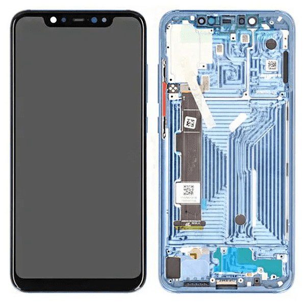 LCD Touchscreen – Blue, Xiaomi Mi 8 / 561010006033 (Refurbished)