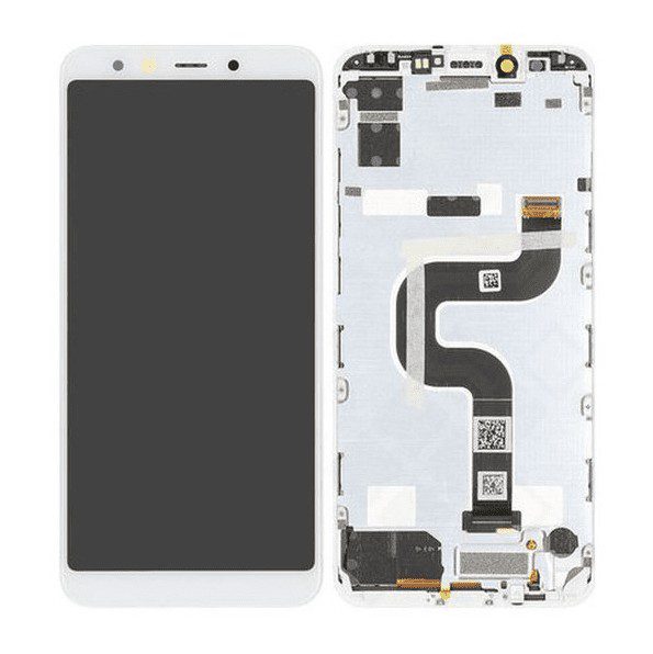 LCD Touchscreen – White, Xiaomi Mi A2 / 5604100430B6 (Service Pack)