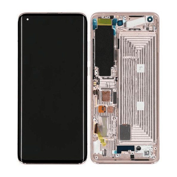 LCD Touchscreen – White, Xiaomi Mi 10 Pro Version "S" / 56000500J100 (Refurbished)