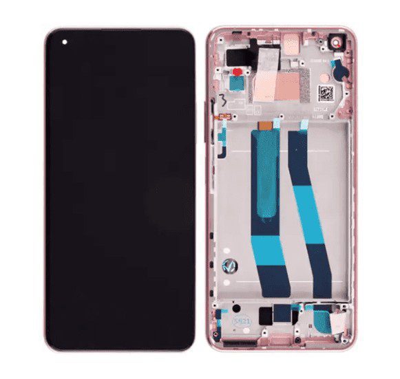 LCD Touchscreen – Pink, Xiaomi Mi 11 Lite 4G / 56000D0K9A00 (Service Pack)