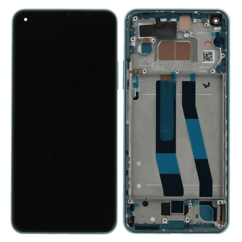 LCD Touchscreen – Green, Xiaomi Mi 11 Lite 5G / 56000H00K900 (Refurbished)