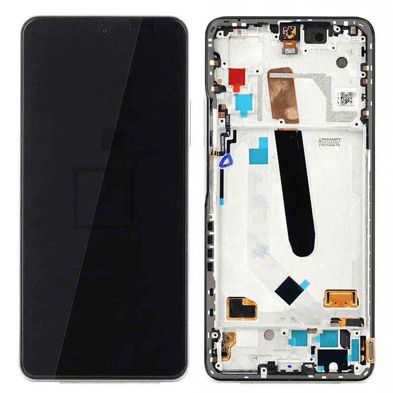 LCD Touchscreen – White, Xiaomi Mi 11X Pro / Mi 11i / 5600050K1100 (Service Pack)