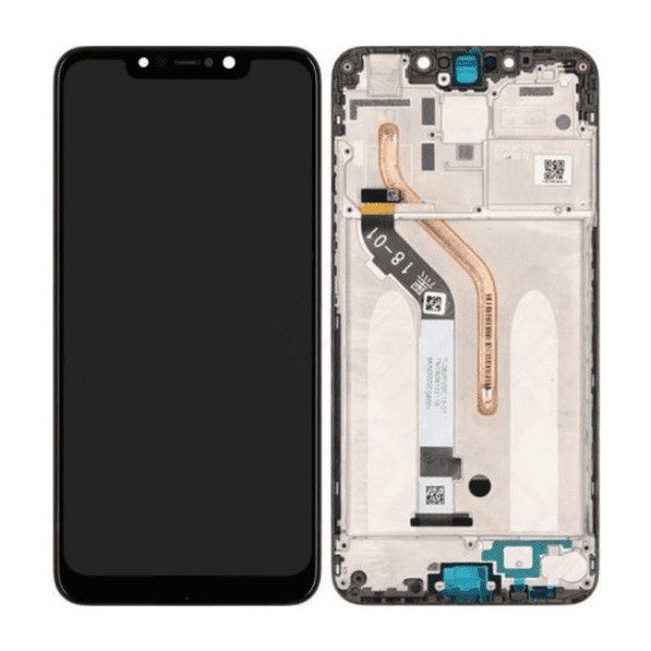 LCD Touchscreen – Black, Xiaomi Pocophone F1 / 560610057033 (Service Pack)