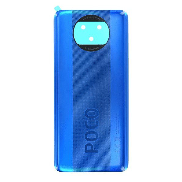 Back Cover For Xiaomi Poco X3 (Blue)