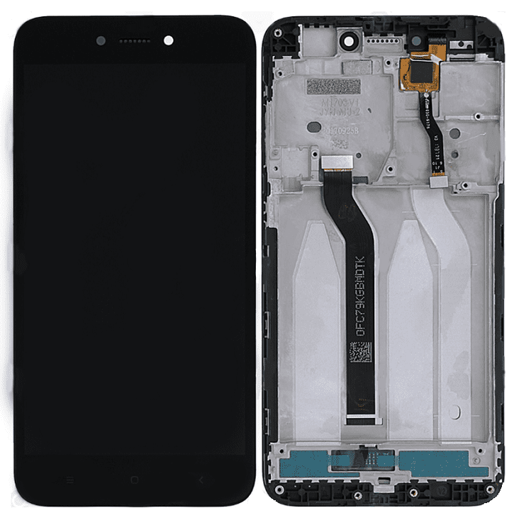 LCD Touchscreen – Black, Xiaomi Redmi 5A / 5606100180B6 (Refurbished)