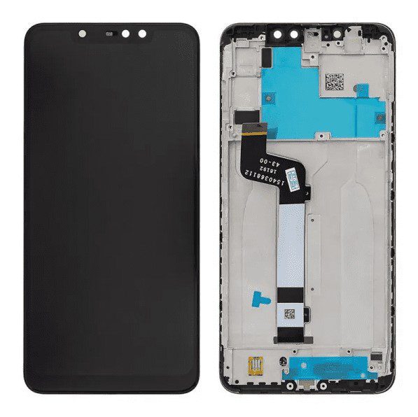 LCD Touchscreen – Black, Xiaomi Redmi Note 6 Pro / 5606100640C7 (Refurbished)