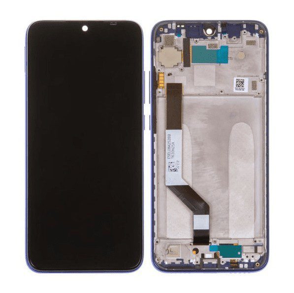LCD Touchscreen – Blue, Xiaomi Redmi Note 7 / 5610100140C7 (Service Pack)