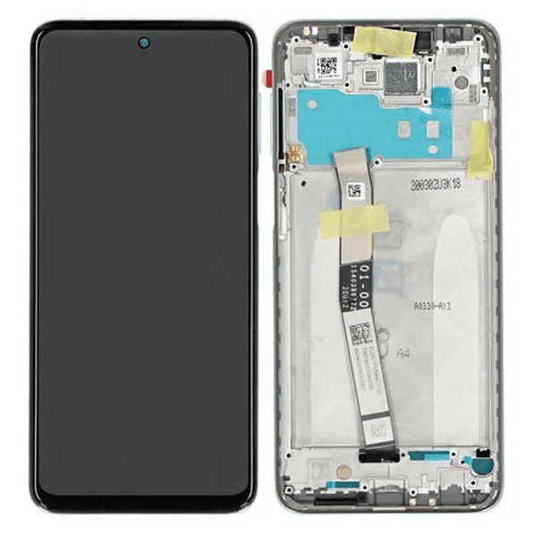 LCD Touchscreen – Grey, Xiaomi Redmi Note 9S / 560004J6A100 (Service Pack)