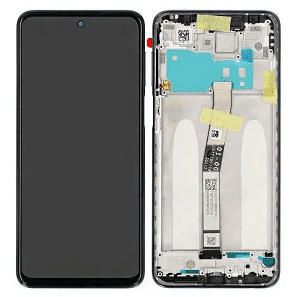 LCD Touchscreen – White, Xiaomi Redmi Note 9S / 560002J6A100 (Service Pack)