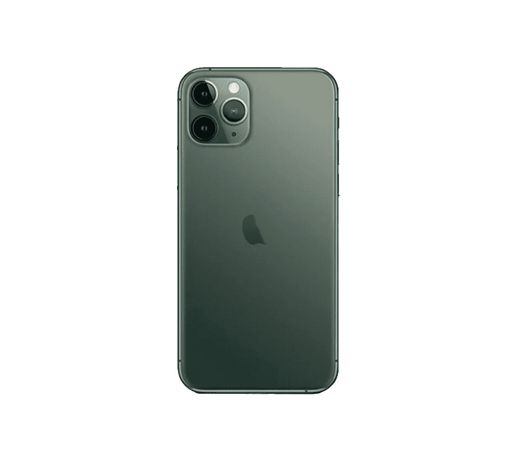 Back Glass Compatible For iPhone 11 Pro (Large Camera Hole) (Midnight Green)