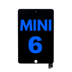 LCD Assembly With Digitizer For iPad Mini 6 (Sleep / Wake Sensor Flex Pre-Installed) (Refurbished) (Black)