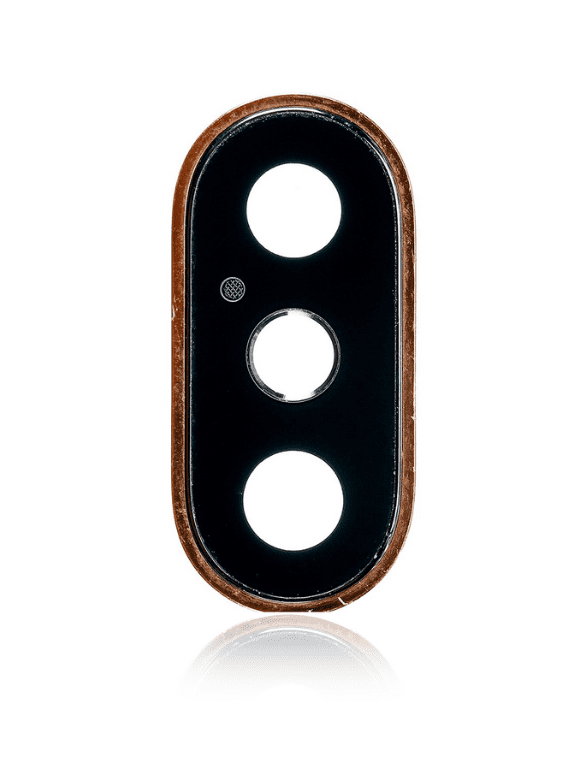 Back Camera Lens With Bracket Compatible For iPhone XS / Xs Max (Gold) (Real Sapphire L Premium Quality)