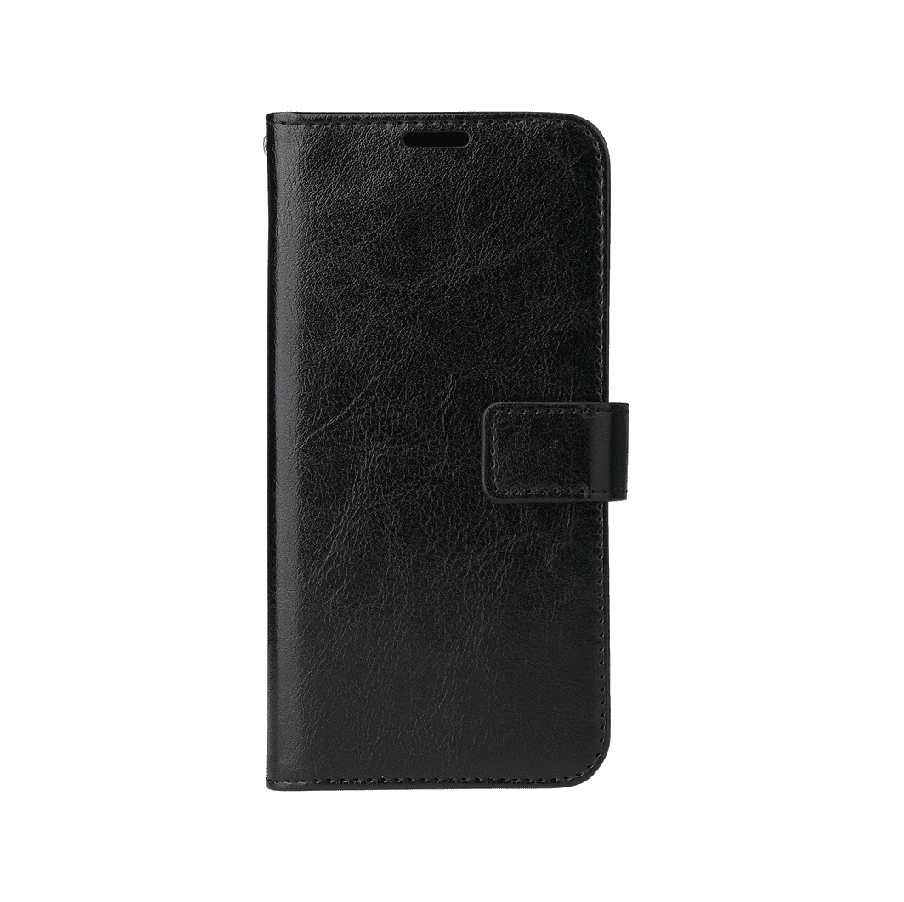 Leather Wallet Case for iPhone 7 Plus / 8 Plus - Black