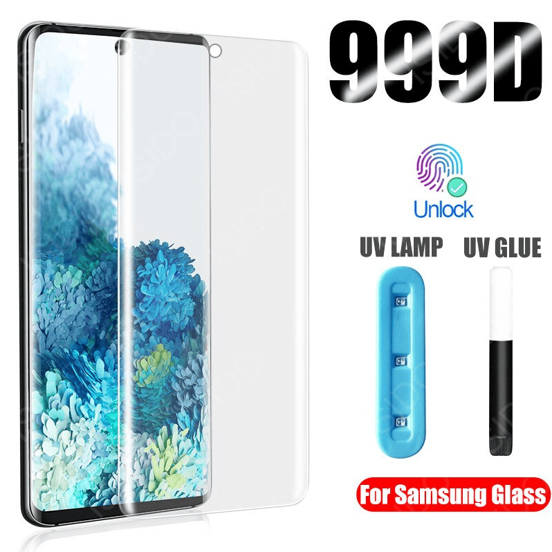 UV Tempered Glass / PanzerGlass for Samsung Galaxy S22