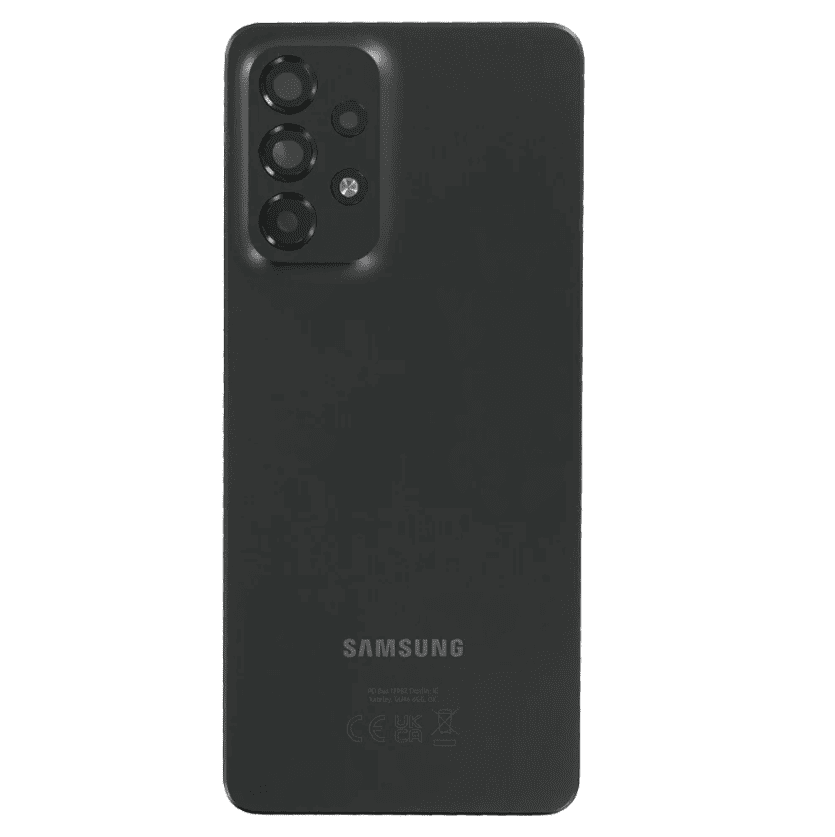 Back Cover With Camera Lens for Galaxy A33 5G (Black)