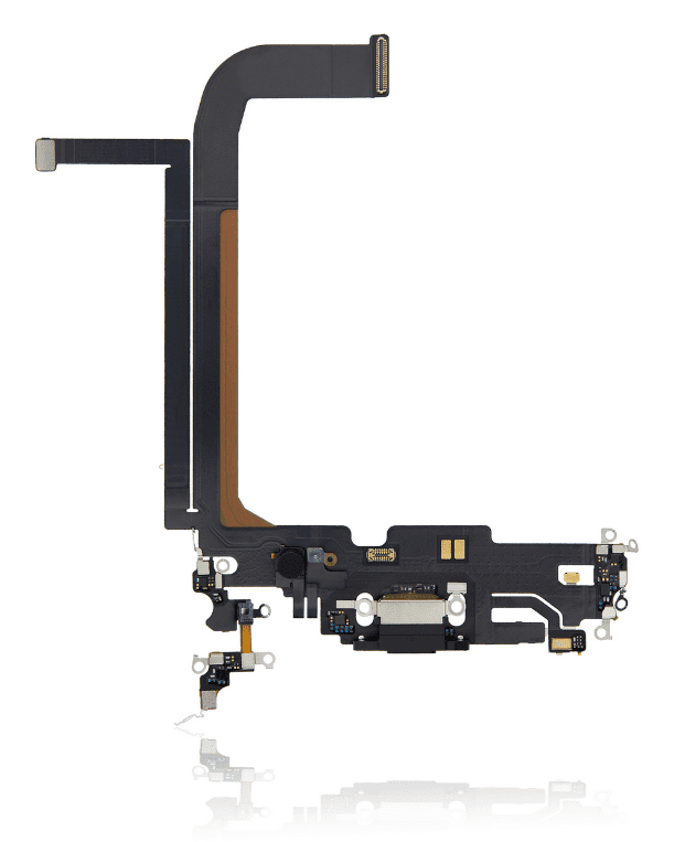 Charging Port Cable Compatible for iPhone 13 Pro Max (Graphite)