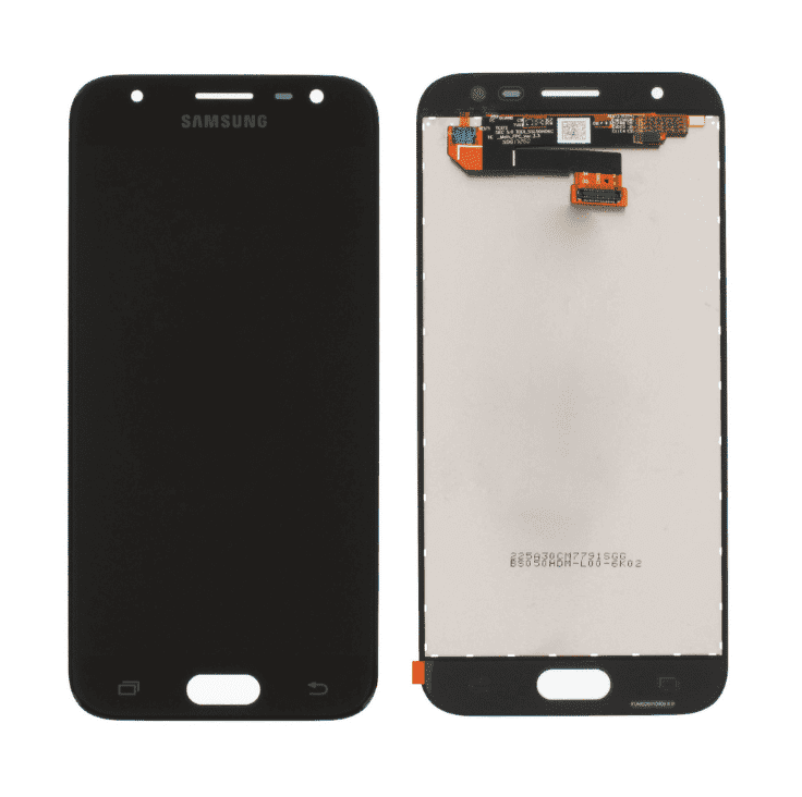 Galaxy J3 2017 Black OLED Touchscreen - SM-J330F / GH96-10969A (Service Pack)