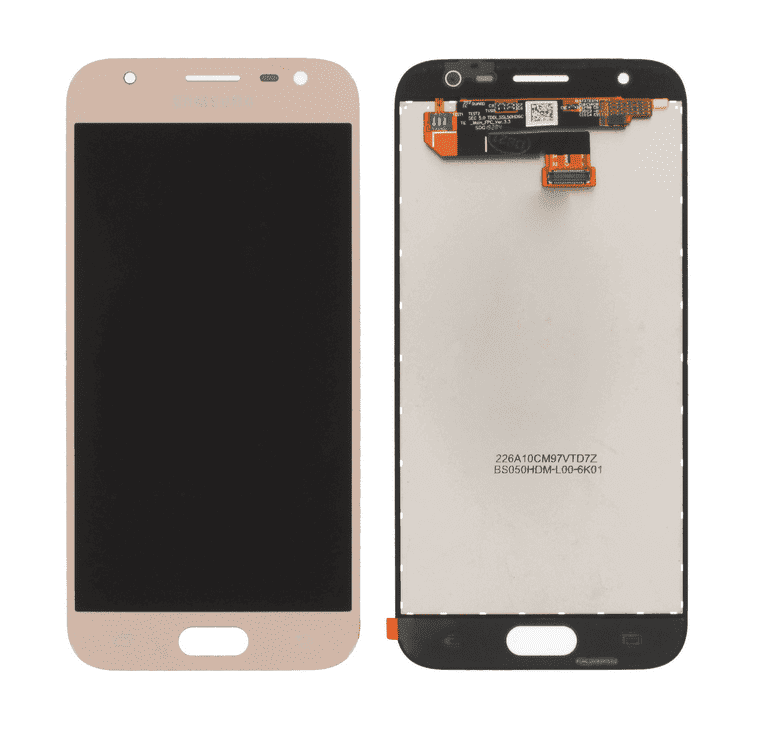Galaxy J3 2017 Gold OLED Touchscreen - SM-J330F / GH96-10990A (Service Pack)
