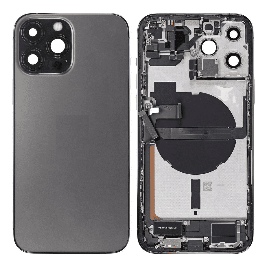Back Housing W/Small Component Pre-installed for iPhone 13 Pro Max (Graphite)