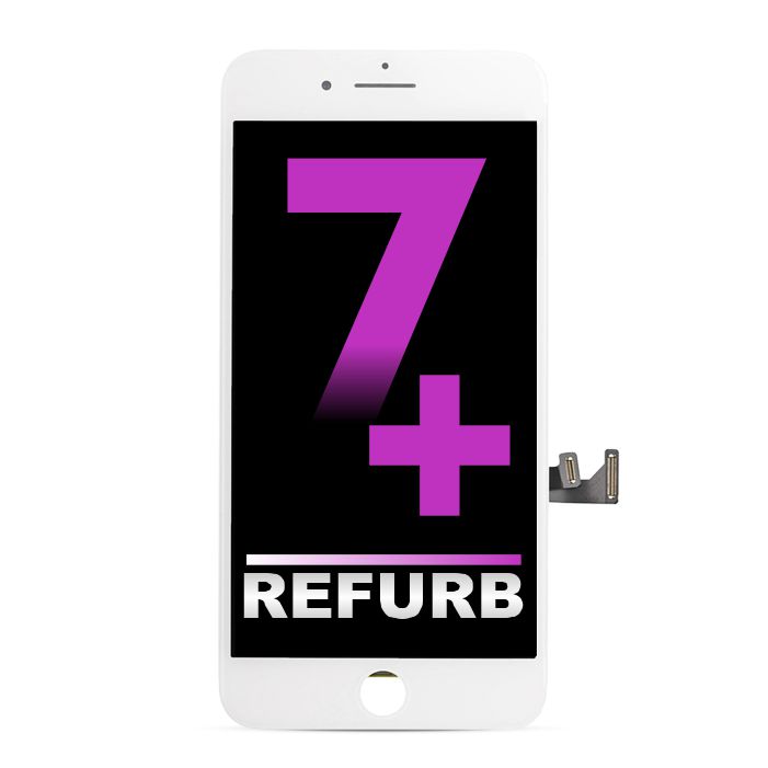 iPhone 7 Plus Refurbished LCD Assembly White C11/FC7 (Toshiba)