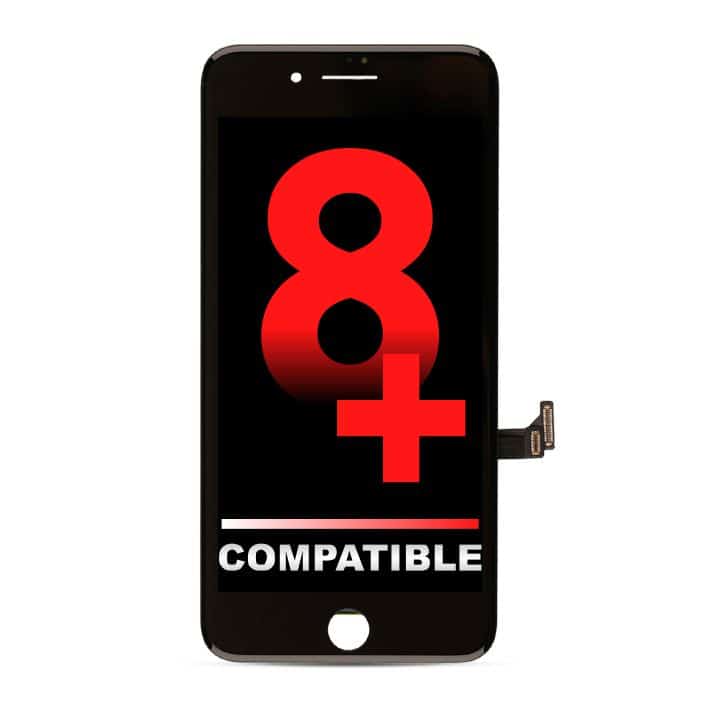 iPhone 8 Plus Compatible LCD Assembly Black
