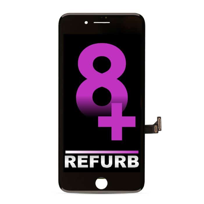 iPhone 8 Plus Refurbished LCD Assembly Black DTP/C3F (LG)