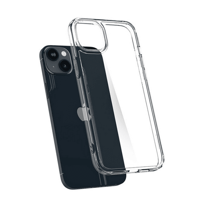 Transparent Hard Case for iPhone 14