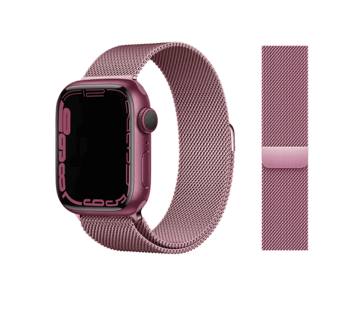 Milanese Band for Apple Watch (38/40/41mm) - Size S/M (230mm) - Pink