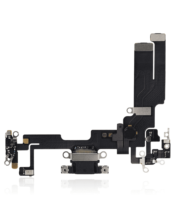 Charging Port Flex Cable Compatible For iPhone 14 (Premium) (Blue)