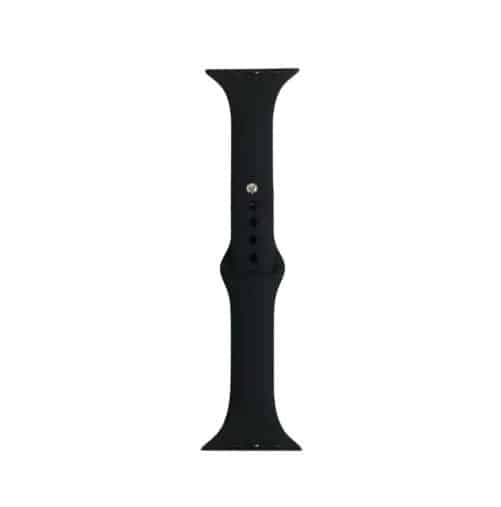 Silicone Band for Apple Watch (42/44/45/49mm) - Black