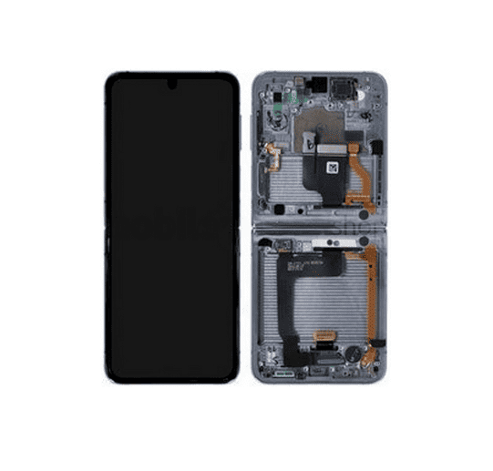 Galaxy Z Flip 4 5G Blue Inner OLED Touchscreen - SM-F721B / GH82-29440D / GH82-29441D (Service Pack)