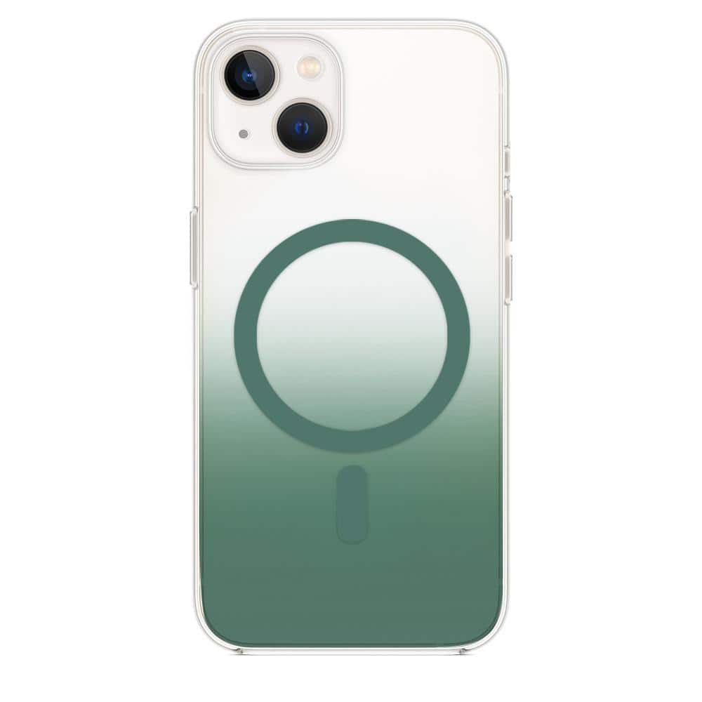 Green Faded Case with Magsafe for iPhone 14 Plus