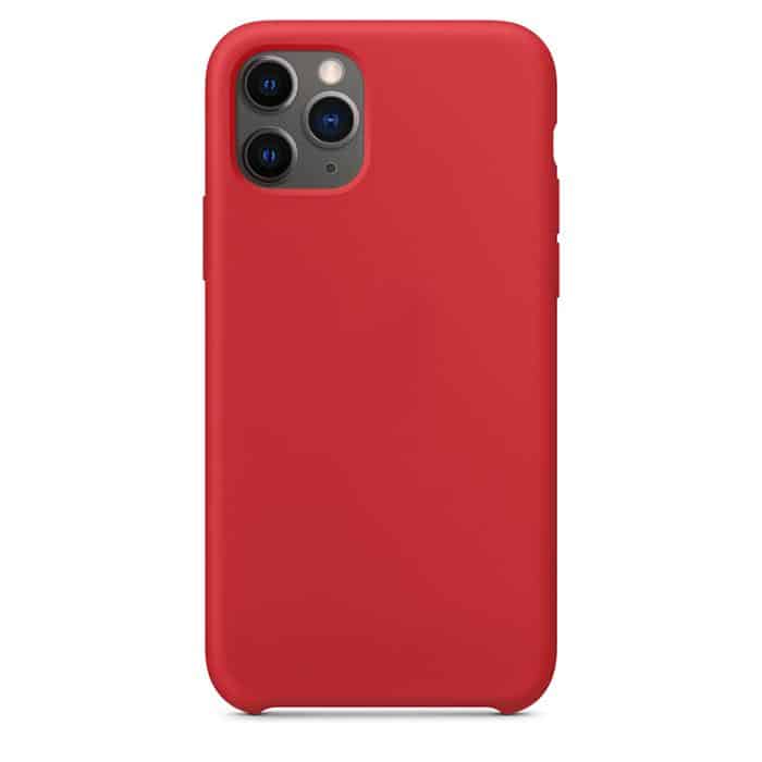 Silicone Case for iPhone 11 Pro Max - Red