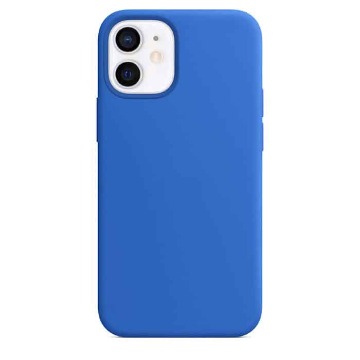 Silicone Case with MagSafe for iPhone 12 Mini - Blue