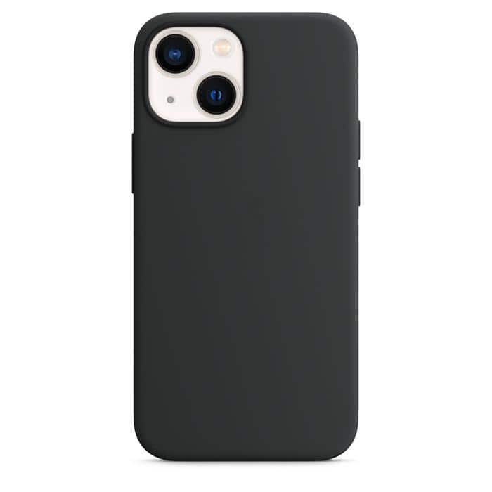 Silicone Case with MagSafe for iPhone 13 Mini - Black