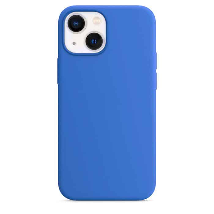Silicone Case with MagSafe for iPhone 13 Mini - Blue