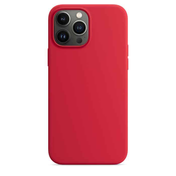 Silicone Case with MagSafe for iPhone 13 Pro - Red