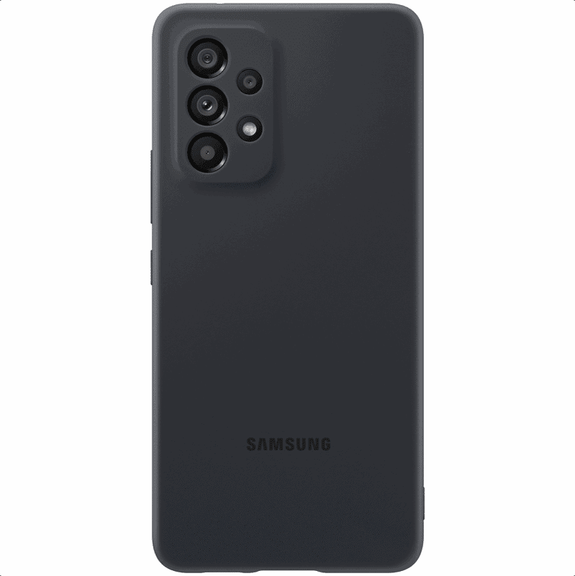 Silicone Cover for Samsung Galaxy A53 EF-PA536TBEGWW Black (Retail Pack)