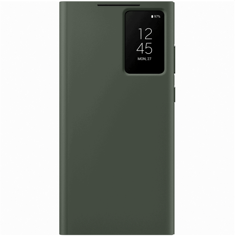 S-View Wallet Case for Samsung Galaxy S23 Ultra Khaki EF-ZS918CGEGWW (Retail Pack)
