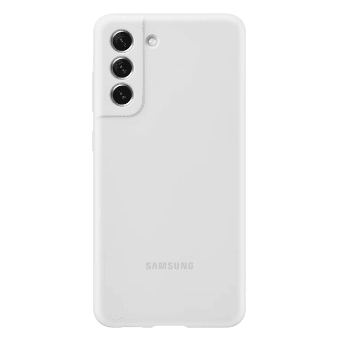Samsung Silicone Cover for Galaxy S21 FE 5G EF-PG990TWEGWW White (Retail Pack)